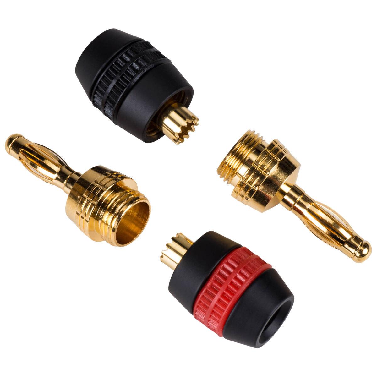 Compression Style Banana Plug 2 Pair